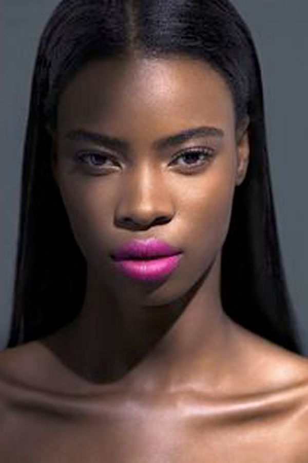 rose pink lipstick for dark skin